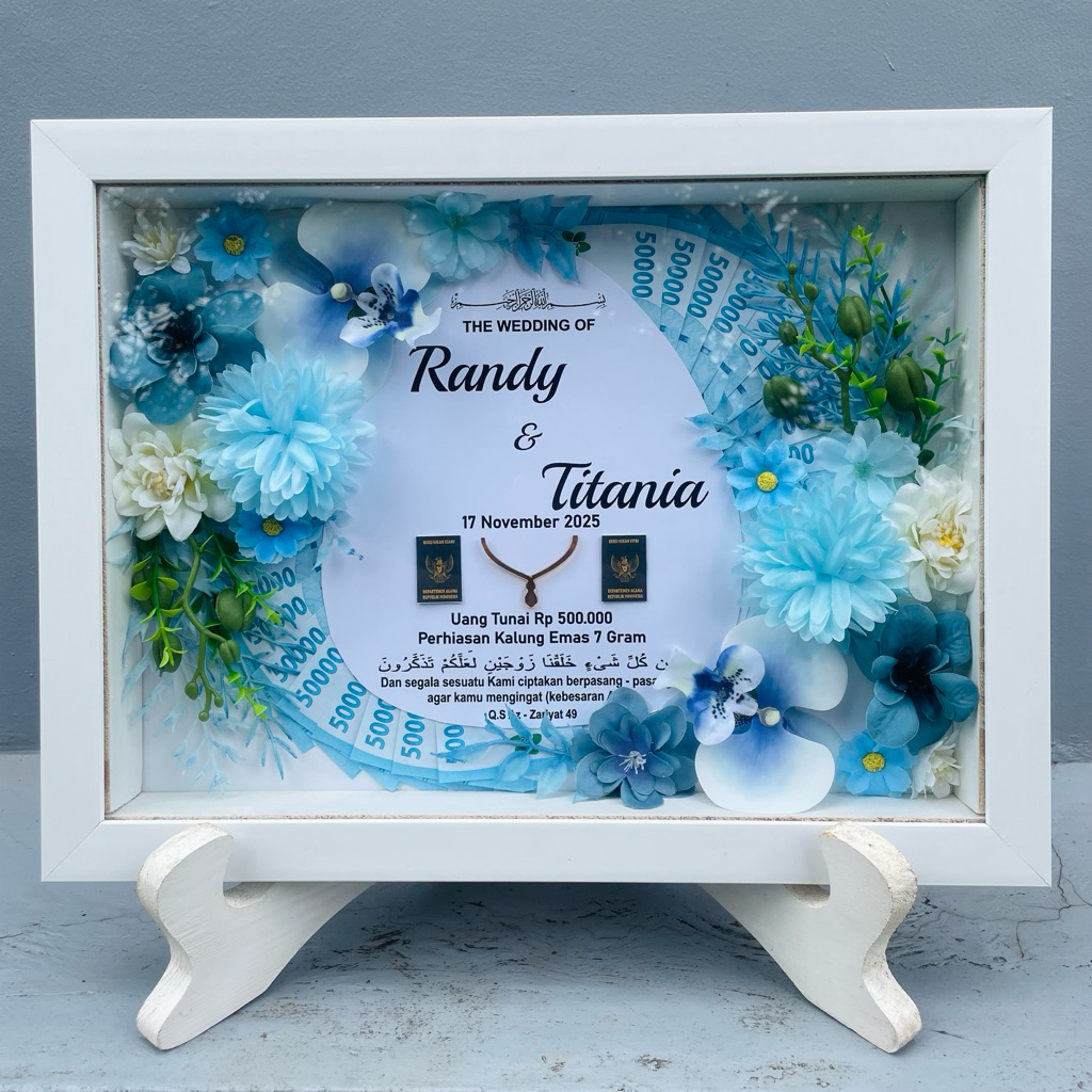 [1-2 HARI JADI] MAHAR 40x30 MAHAR PERNIKAHAN FULL AKR AKRILIK BOX PERNIKAHAN SET HIASAN WEDDING MAHA