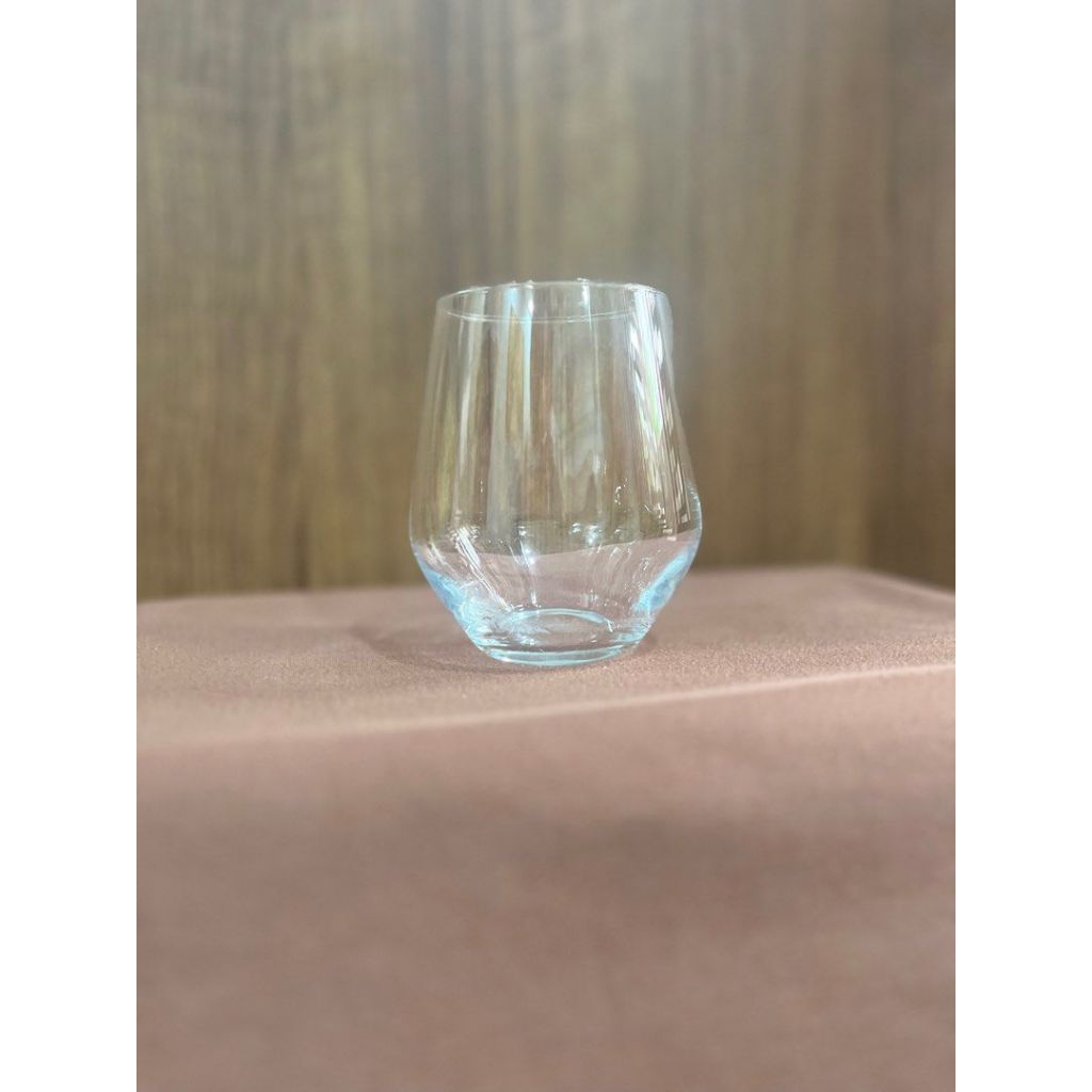Promo Gelas Kaca Mewah Gelas Anggur Tanpa Kaki Ivrig Clear Glass , Kaca Bening, 45 Cl