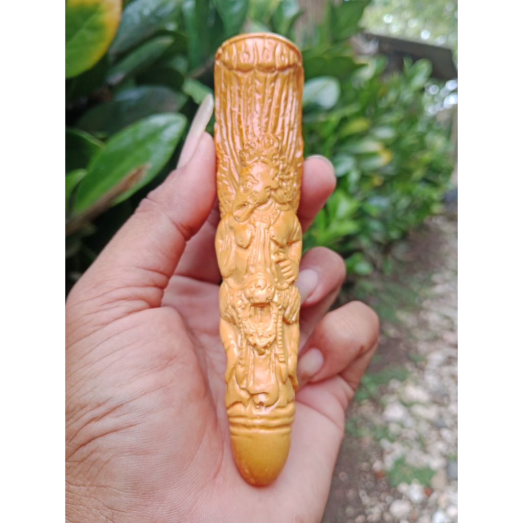 once pipa gading cangklong sarigading ukir garuda (GWK)detail lawasan