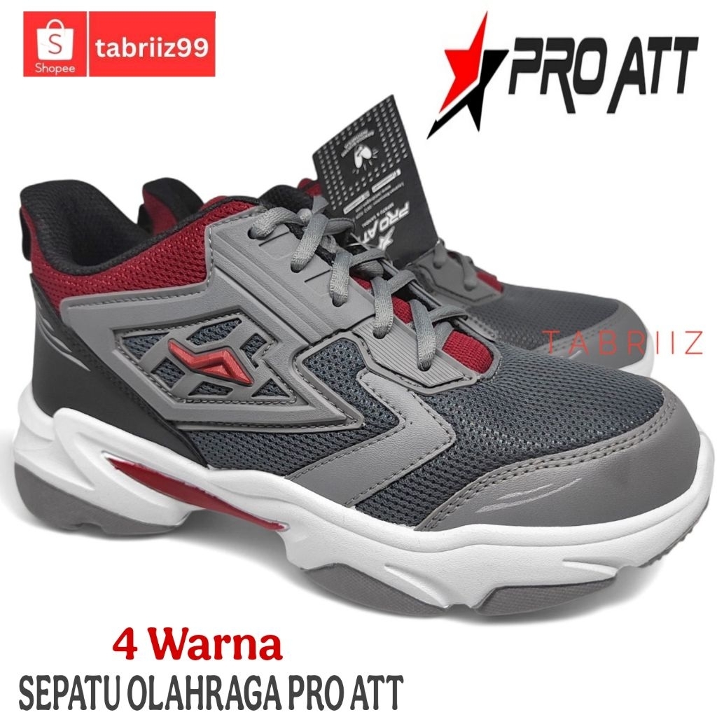 Sepatu Sport PRO ATT Sepatu Olahraga Pria - Sepatu Lari Jogging - Sepatu Badminton - 100% ORIGINAL