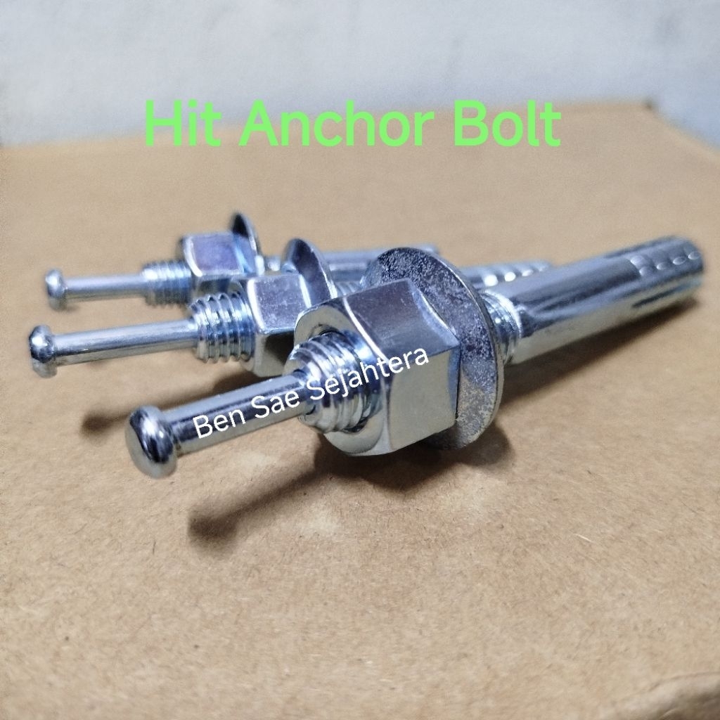 High Anchor M-8x70 / Dynabolt Ketok M-8 / Hit Angkur M8x7 Cm