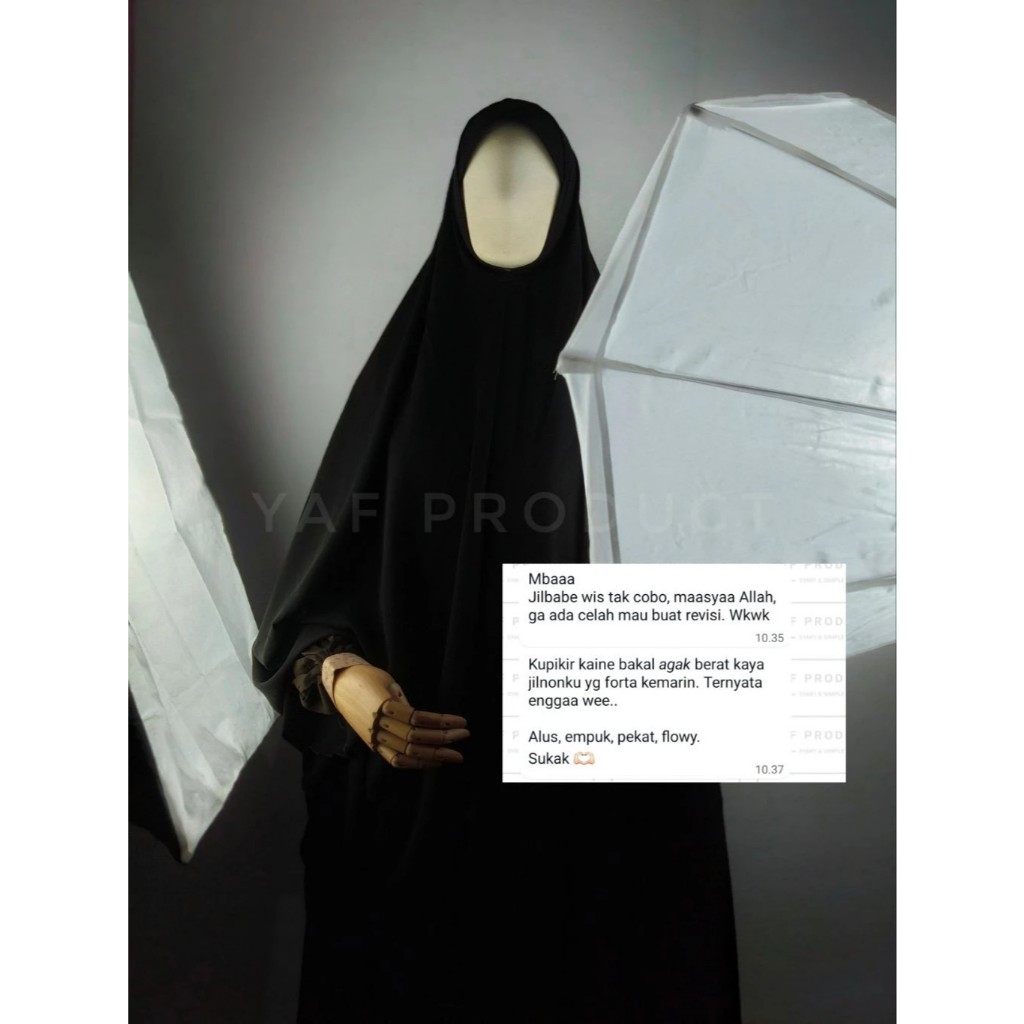 Jilbab Pet Non Pet by YAF PRODUCT | Khimar