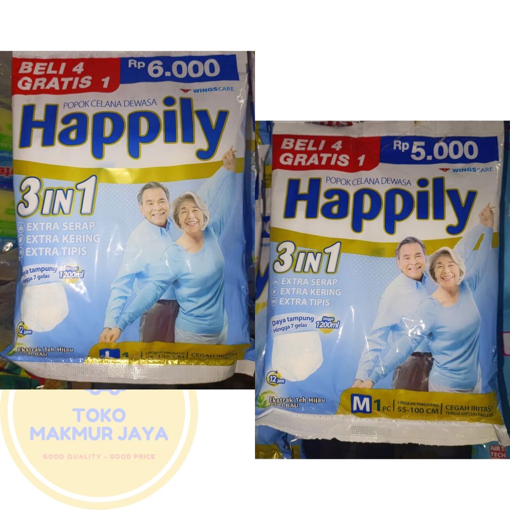 HAPPILY POPOK CELANA DEWASA RENTENG