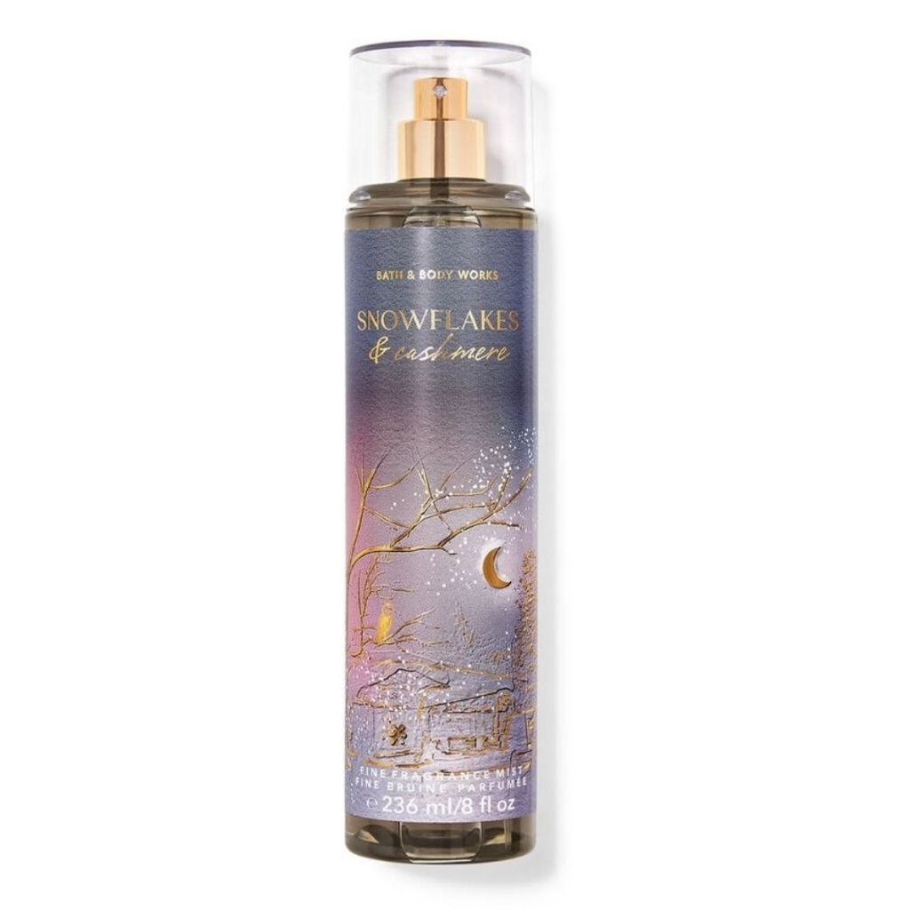 BBW fine mist snowflakes cashmere