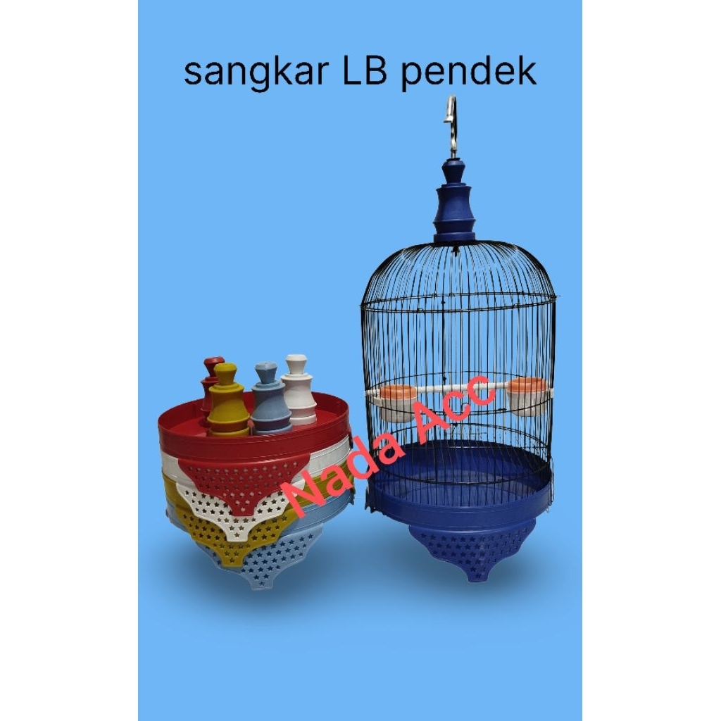 SANGKAR LB PENDEK, SANGKAR KHUSUS LOVEBIRD PENDEK, SANGKAR BUAT BURUNG LOVEBIRD, KANDANG BURUNG