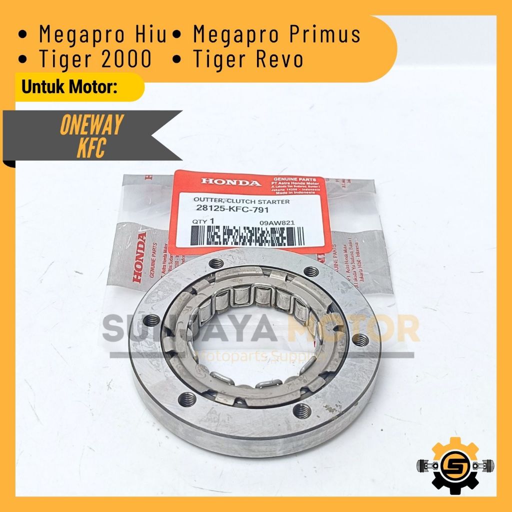 Rumah Pelor Stater Original Honda KFC Oneway Starter Megapro Primus Tiger 2000 Tiger Revo One Way On