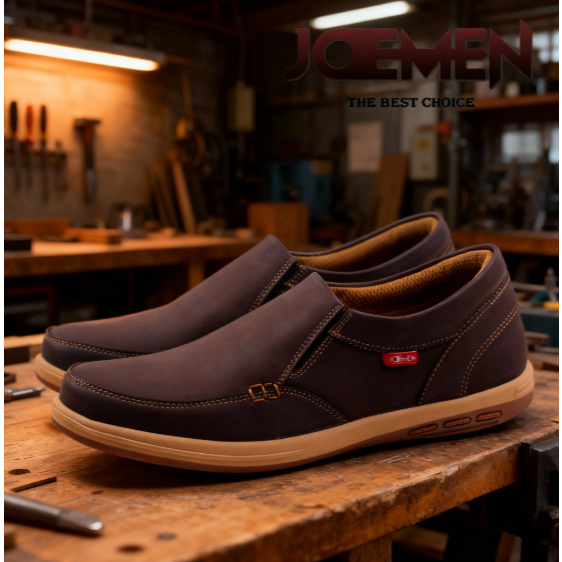 SEPATU PRIA KULIT SEPATU KULIT KERJA SEPATU KERJA KANTOR ORIGINAL 100 % JOEMEN J 21