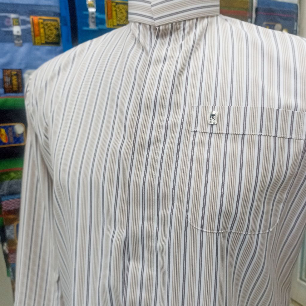 Koko Salur AL MAIMANAH Model Haibah Motif Salur Terbaru Koko Salur Koko Haibah Koko Salur Haibah Kok