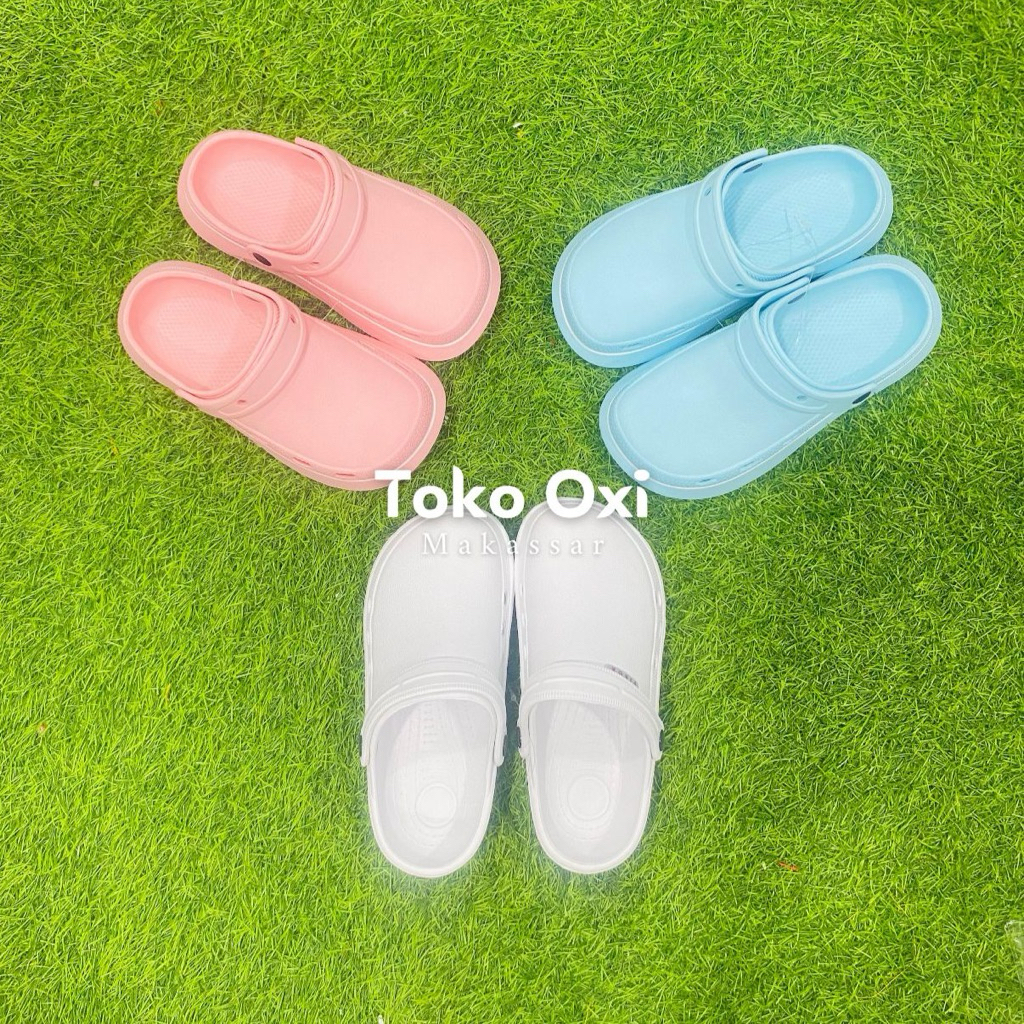 1 pasang Sandal Kodok | Sandal Medis Dokter Perawat | Sandal Umroh Haji | Sandal Pabrik | Sandal Kam