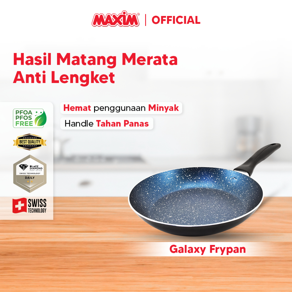 Maxim Galaxy Wajan Anti Lengket 12cm