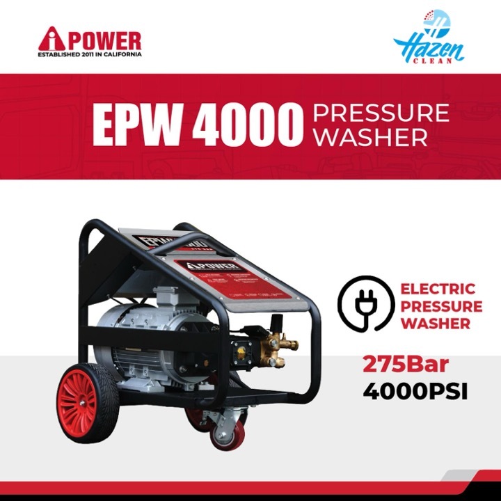 AiPower Jet Cleaner Listrik 270bar Electric Pressure Washer Type EPW-4000 by HAZENclean