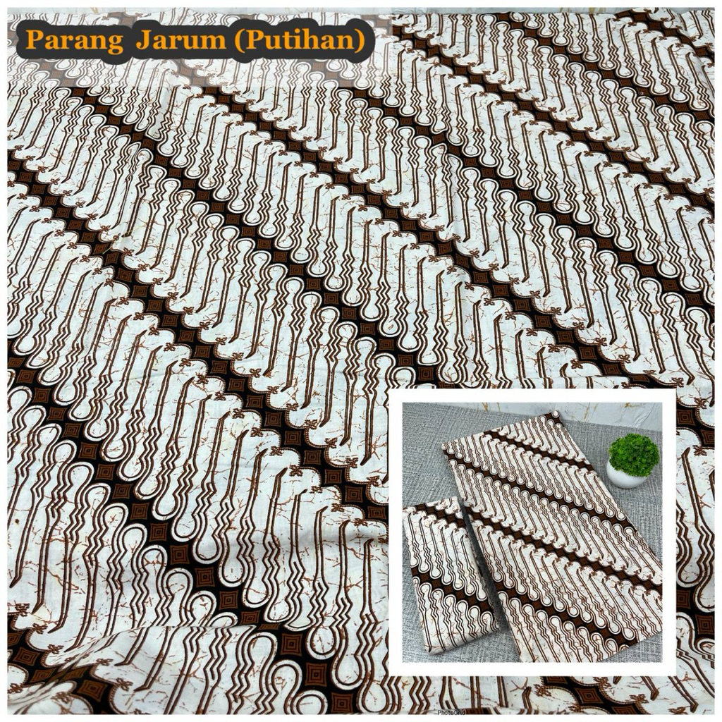 KAIN BATIK SENO PUTIH