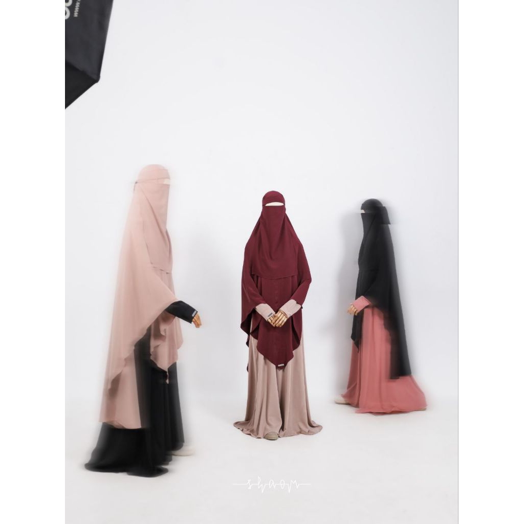 Custom khimar v shape Mina