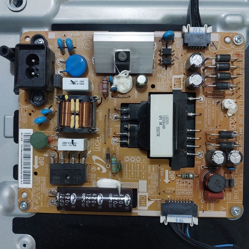 PSU POWER SUPPLY REGULATOR TV SAMSUNG UA32H4000 UA32H4000AR UA32H4000ARXXD