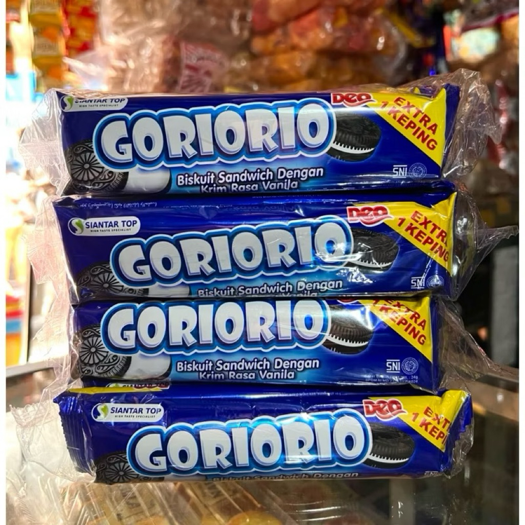 GORIORIO RENCENG ISI 10 PCS / SNACK / JAJANAN ANAK