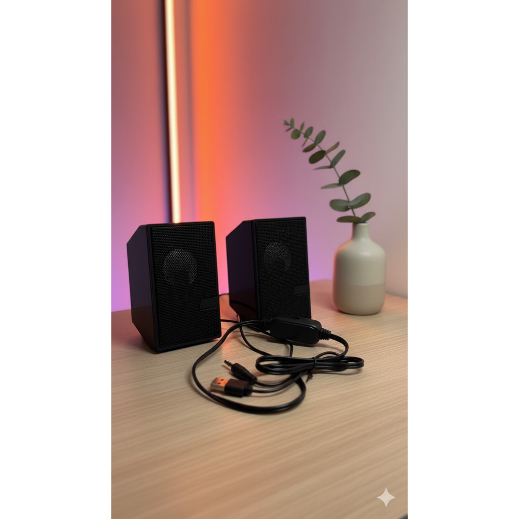Speaker Laptop Mini Usb LED Portable / Speaker Komputer S3 Suara Superbass