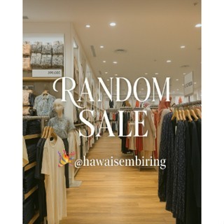 RANDOM SALE  1PCS  TANGGAL 22 KODE OK151