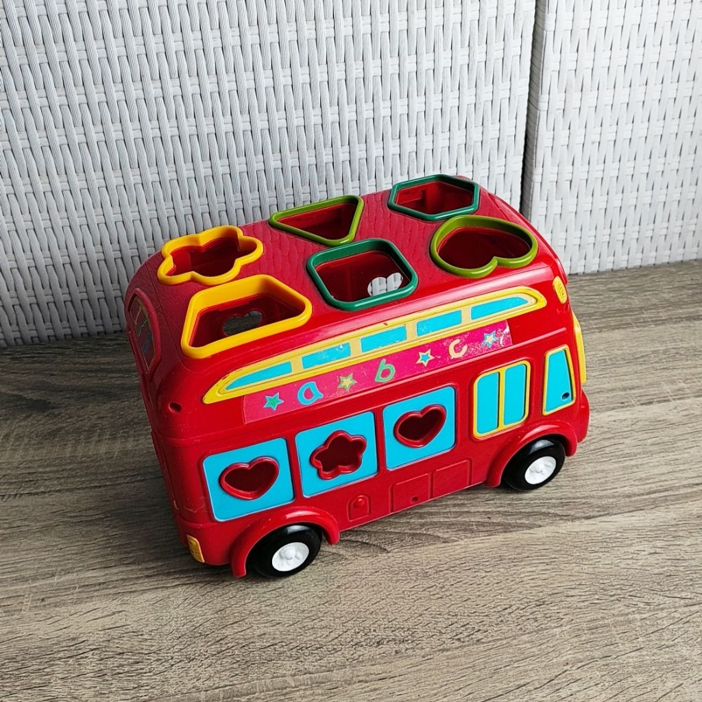 PRELOVED ELC Shape Sorter Bus Ukuran Besar Mainan Edukasi Anak Tanpa Sorter