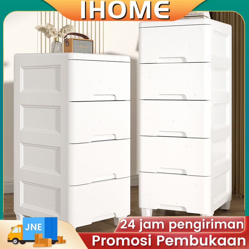 Rak Penyimpanan / Rak Plastik / Lemari Plastik / Kabinet Laci Plastik / Loker Kamar Mandi / Loker Su