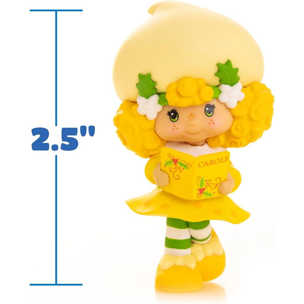 The Loyal Subjects Strawberry Shortcake Lemon Meringue Sweet Scented Winter Season 2.5-inch Cheebee 
