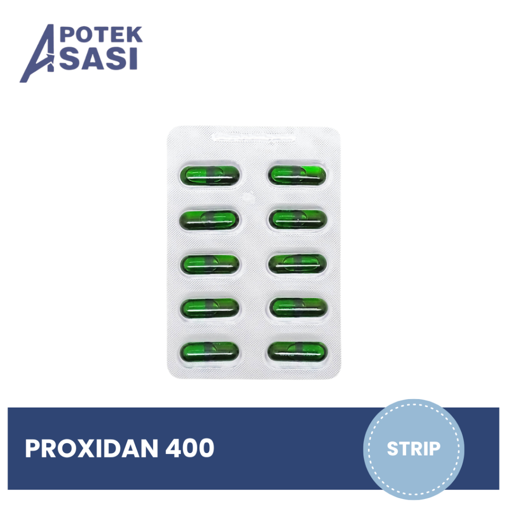 Proxidan 400 Natural Vitamin E 400 IU isi 10 Tablet