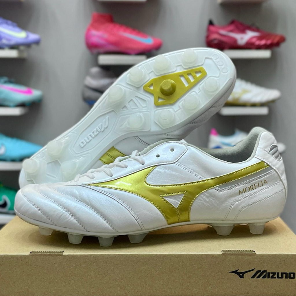 Mizuno Morelia II elite white/gold