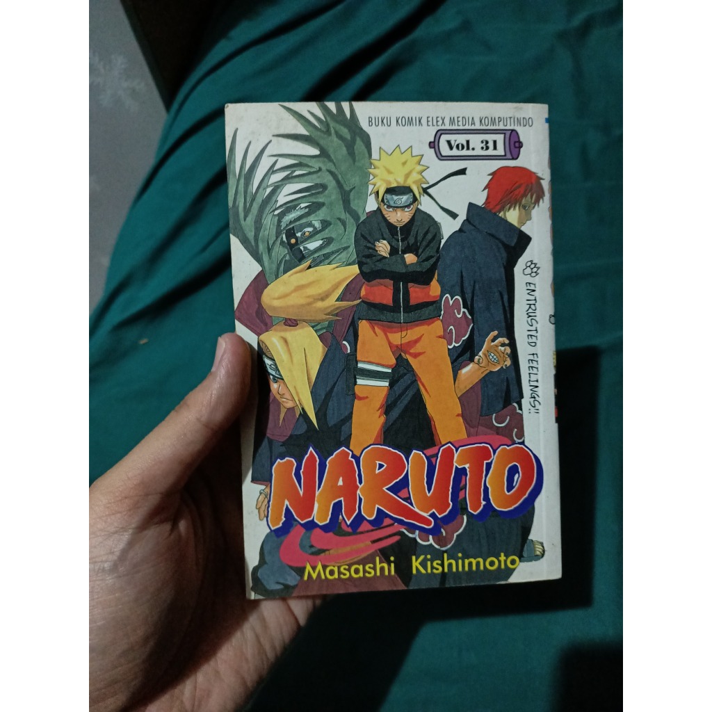 Komik Naruto vol 31 cetakan lama
