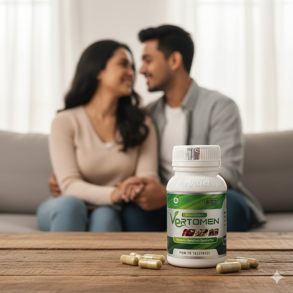 Vertomen Obat herbal pria peningkat kesuburan pria