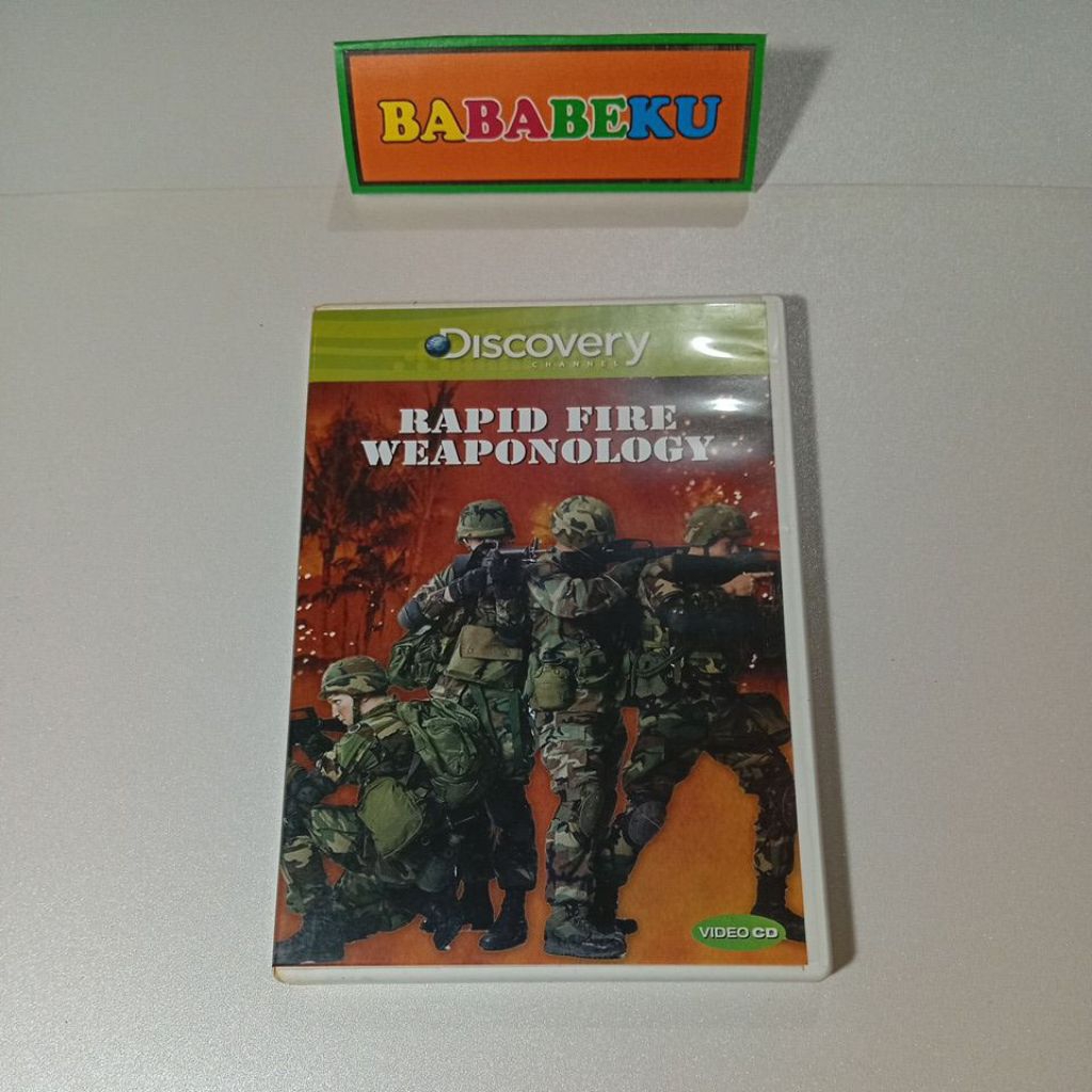 VCD ORIGINAL DISCOVERY CHANNEL RAPID FIRE WEAPONOLOGY
