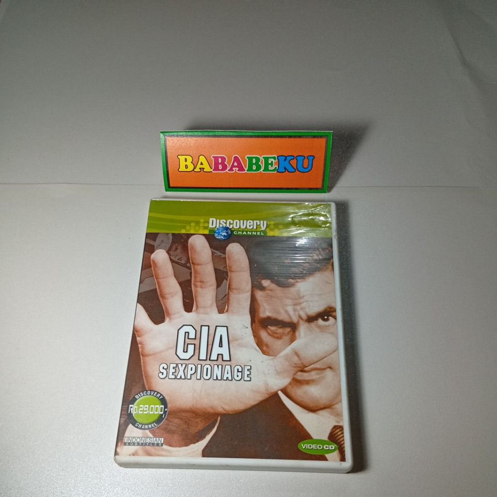 VCD ORIGINAL DISCOVERY CHANNEL CIA SEXPIONAGE