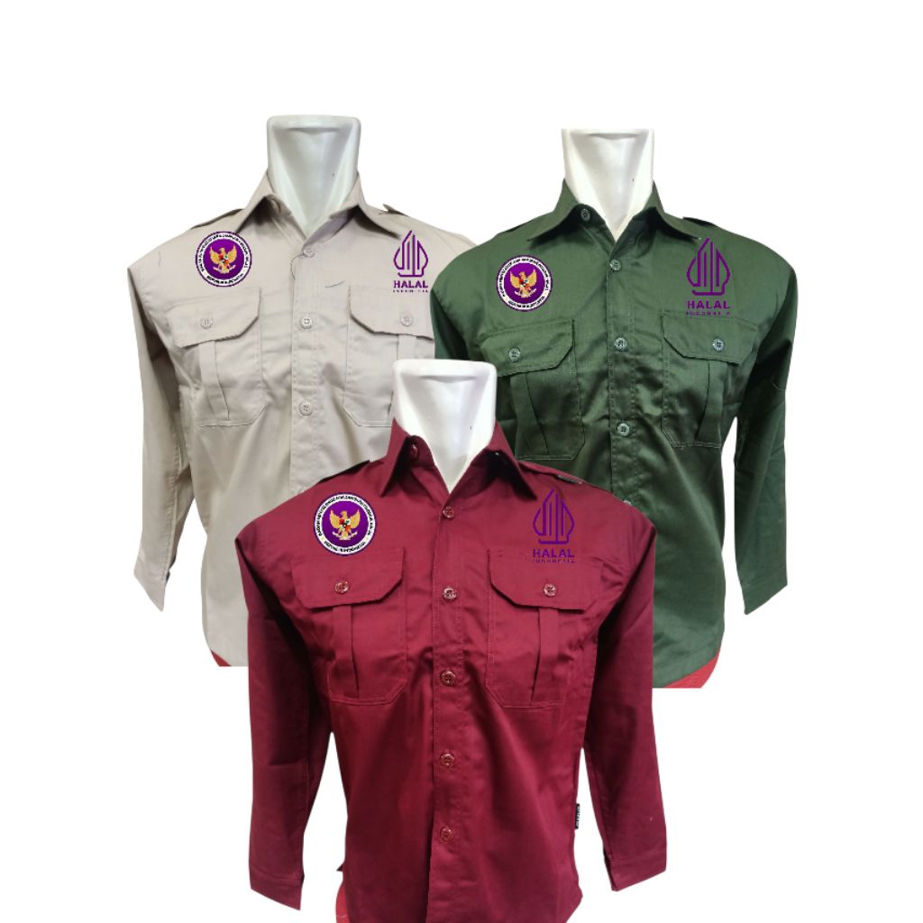 SERAGAM PENDAMPING PRODUK HALAL TERBARU/SERAGAM PENDAMPING PRODUK HALAL TERBARU/SERAGAM PRODUK HALAL