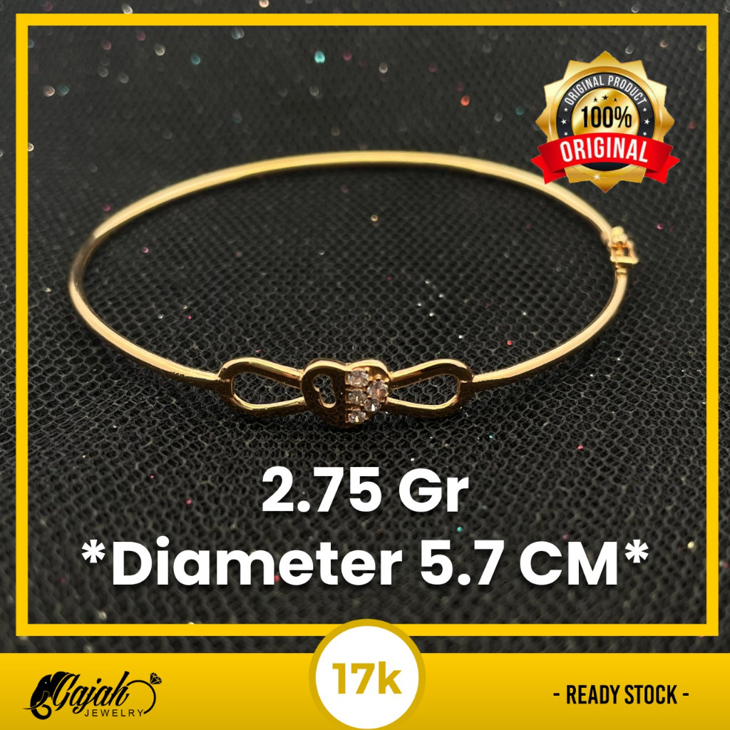 Gelang Emas 17K 2.75 Gram Toko Emas Gajah Online Salatiga 8037