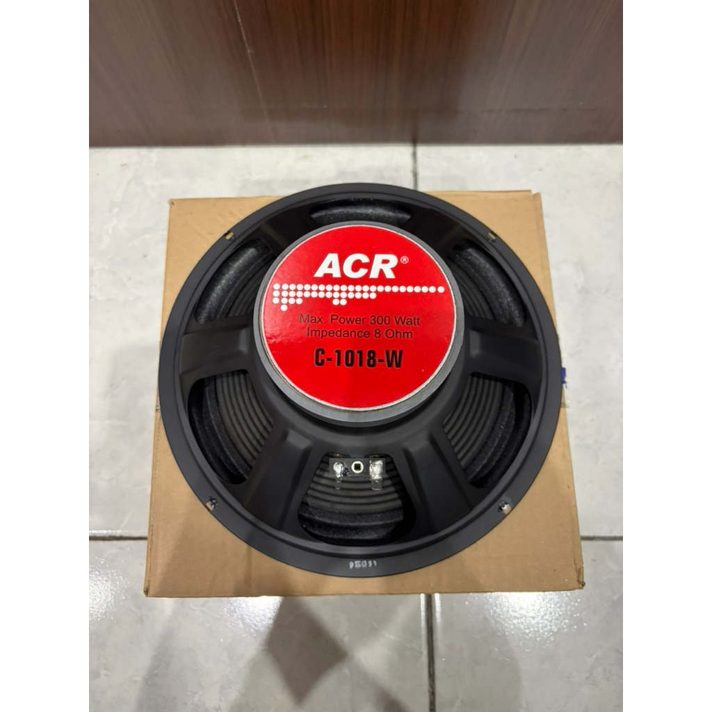 Speaker ACR 10” C1018W C 1018 W woofer 300watt 8ohm speaker acr 10in 10inch original
