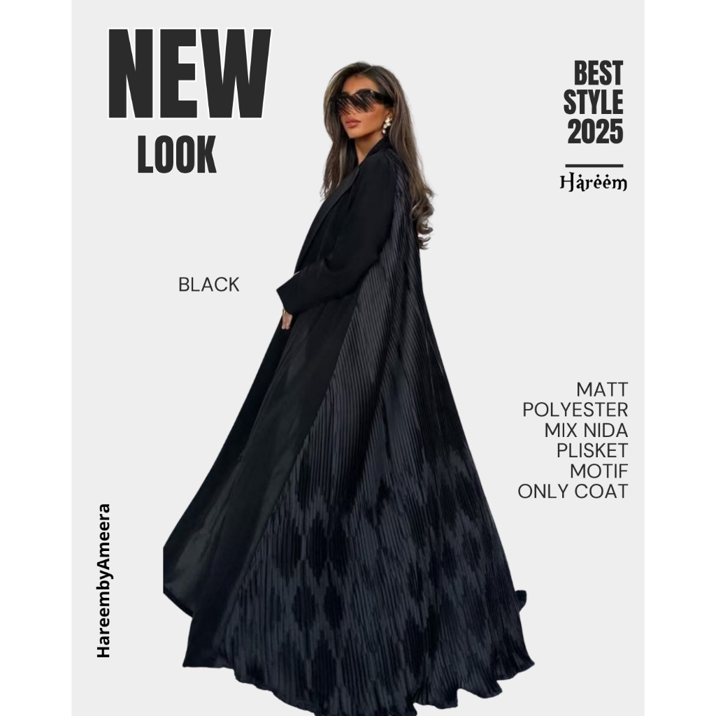 NEW PLEATED COAT UMBRELLA  ( COAT PLISKET)