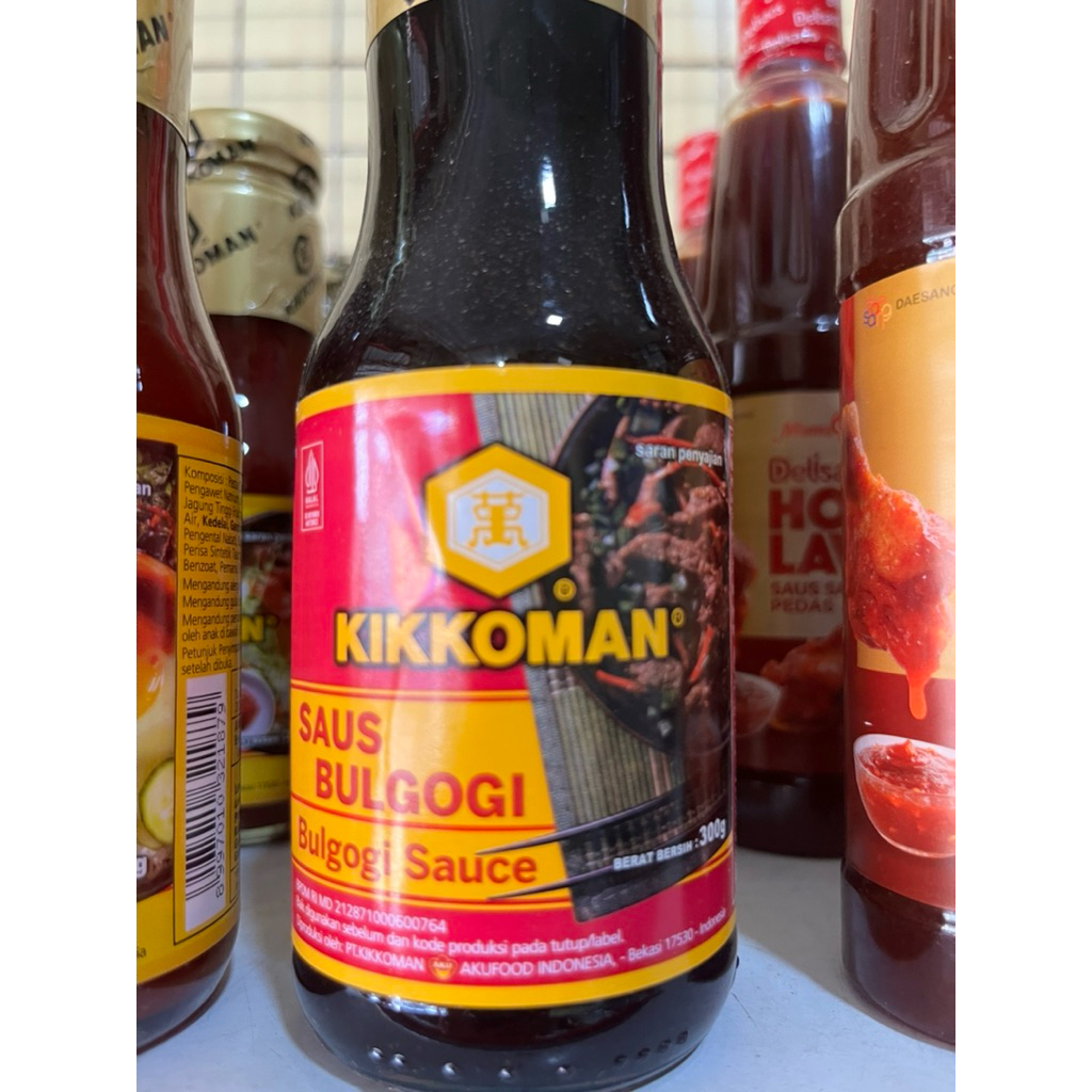 Kikkoman bulgogi / kikkoman saos pedas