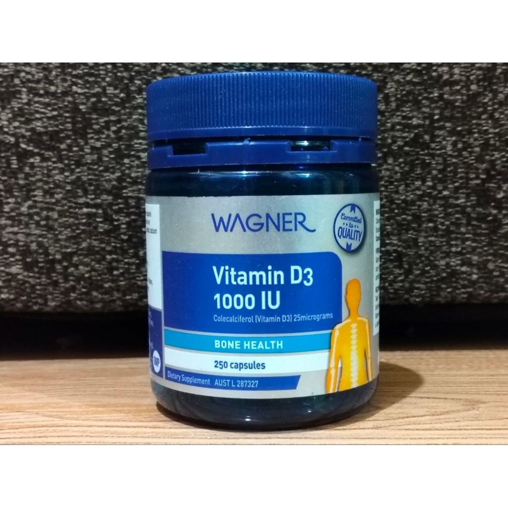 Wagner vitamin d3 1000 IU d isi 250 capsul
