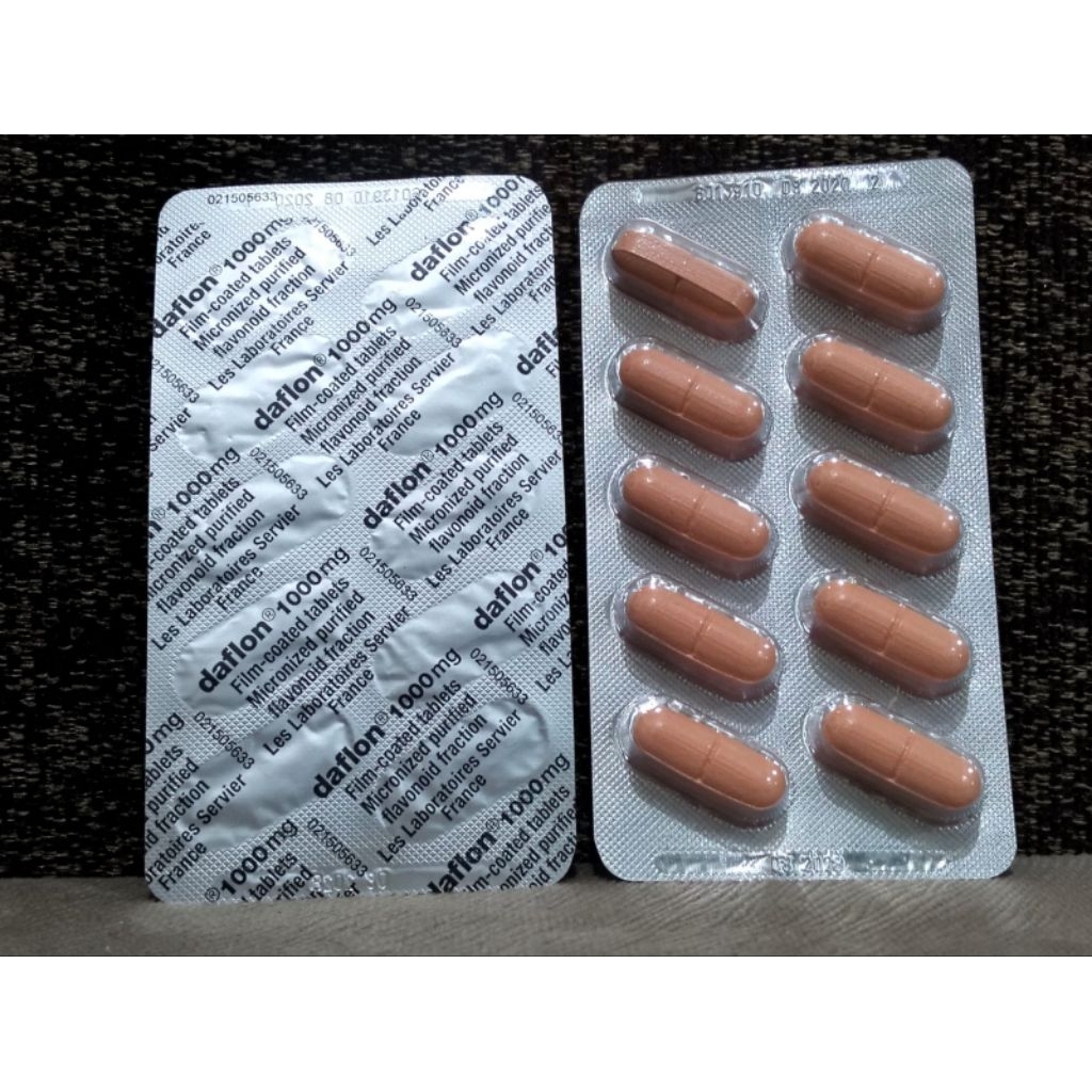 WASIR DAPLON DAFLON 1000MG STRIP 10 TABLET