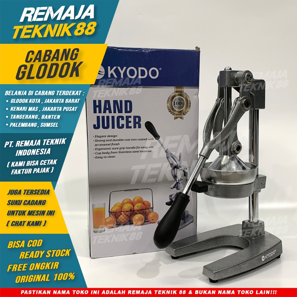 Alat Peras Jeruk Manual Hand Juicer Press untuk Usaha Jeruk Peras