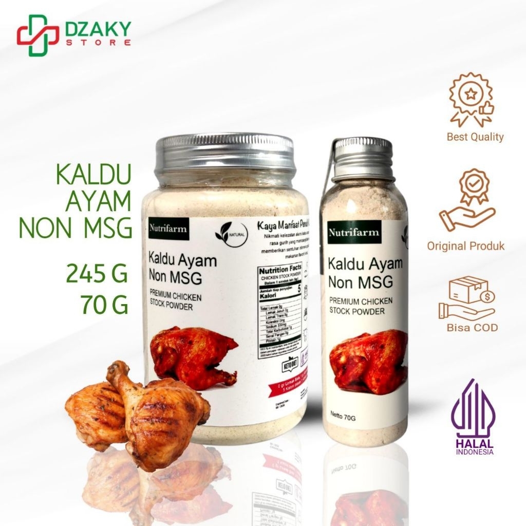 KALDU AYAM 70GR 245GR MPASI BAYI NON MSG BUBUK MPASI BLOK KNORR ASLI BAYI CAIR MURNI PURA / BEEF STO