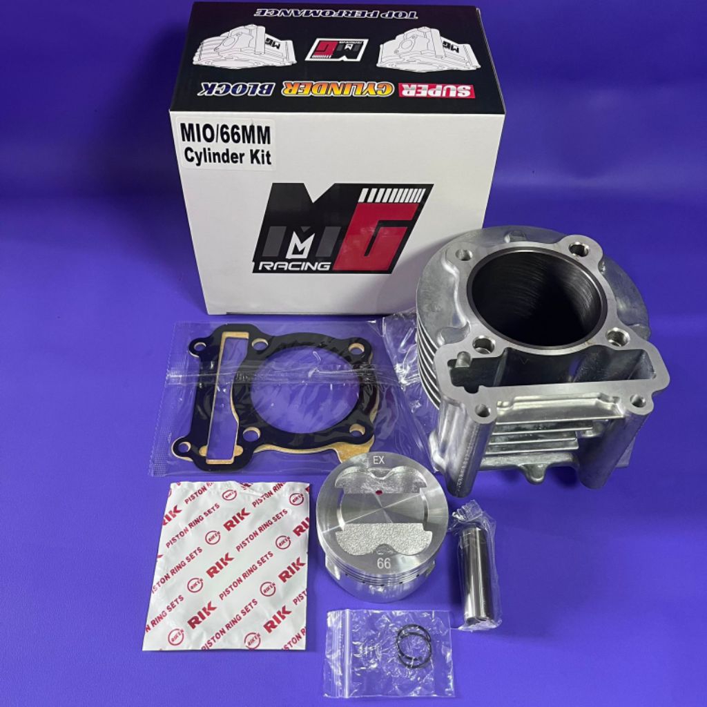 Blok Casting MIO ukuran 66mm merk MG racing