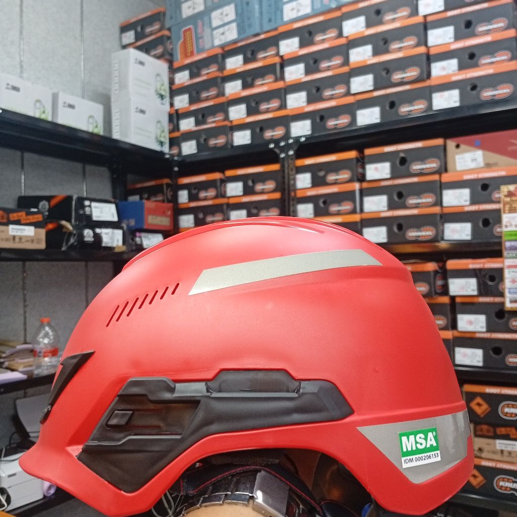 HELM  MSA SAFETY MERK CLIMBING HELM SAFETY UNTUK PANJAT TEBING DAN PEKERJA PROYEK 100%ORIGINAL