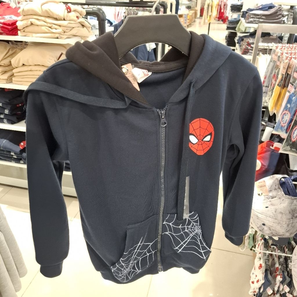 Marvel Hoodie Kaos Original 4-14th Anak Laki Laki