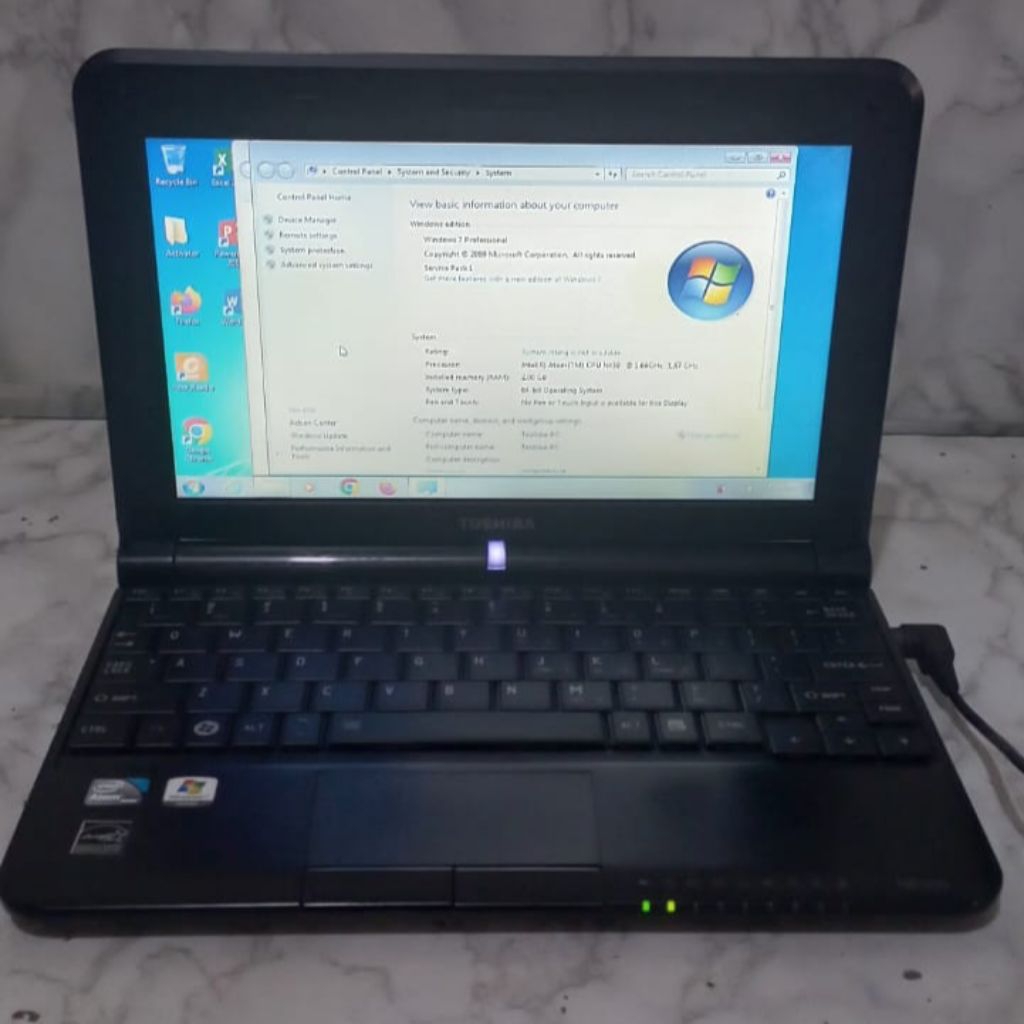 Notebook Toshiba NB 300 SECOND