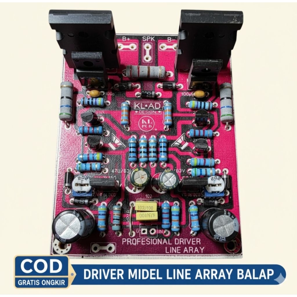 DRIVER POWER MIDELL LINE ARRAY BALAP