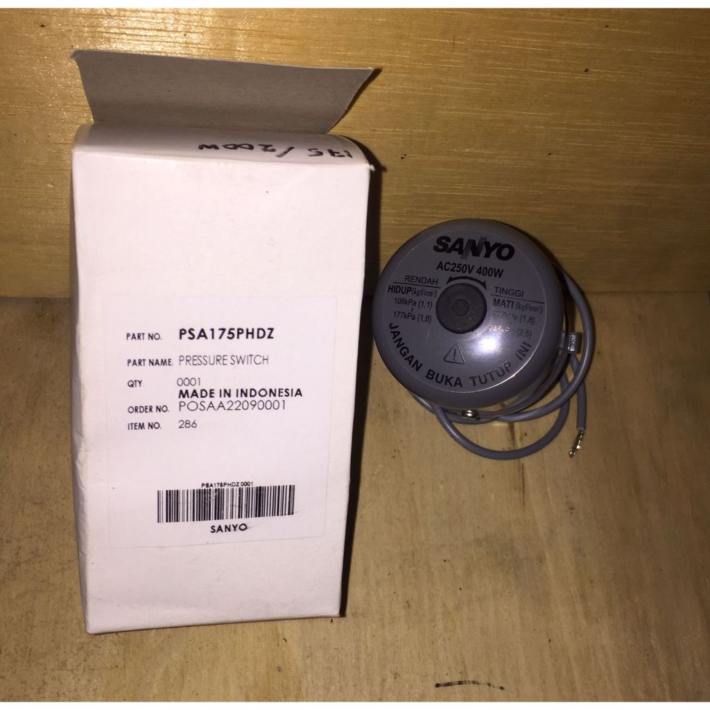 Pressure Switch / Otomatis Pompa Air SANYO ORIGINAL