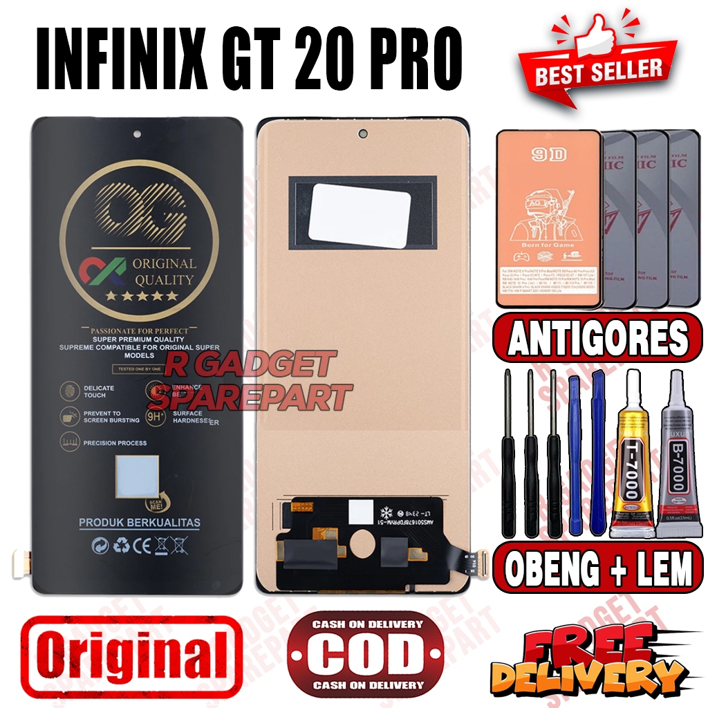 Lcd Touchscreen INFINIX GT 20 PRO Original OG SUPER Fullset