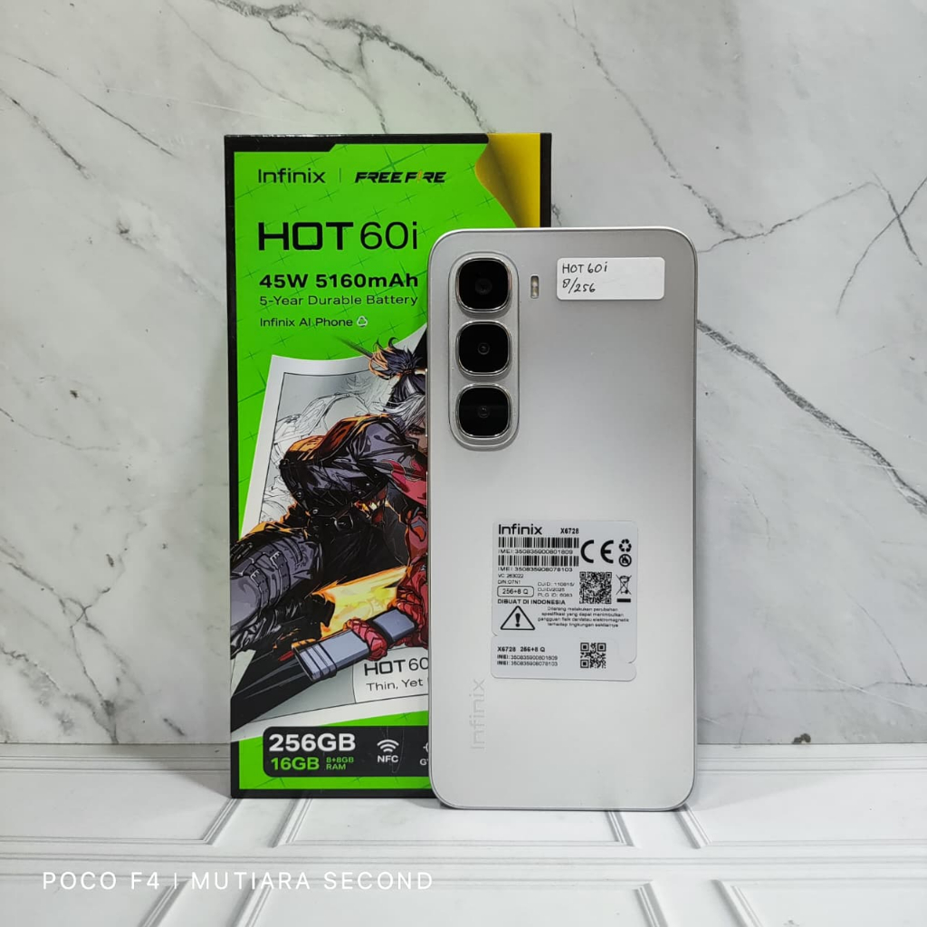 Infinix Hot 60i Ram 6/128GB I Ram 8/256GB ( Second )