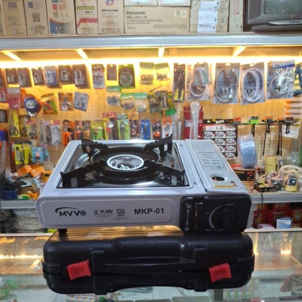 KOMPOR PORTABLE MYVO MKP-01 + KOPER