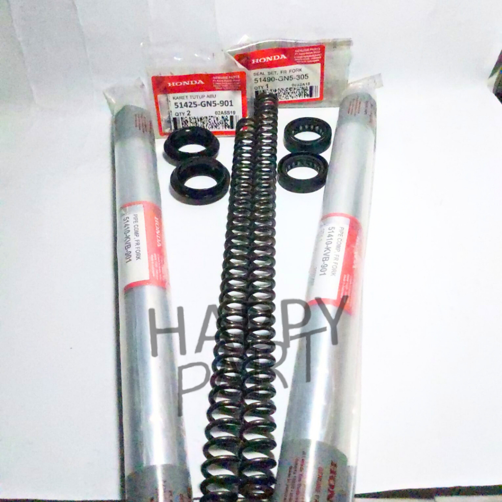 As Shock Sok Depan Vario Karbu Beat Karbu KVB Vario 110 Techno Scoopy Spacy Per Seal Shock seal abu