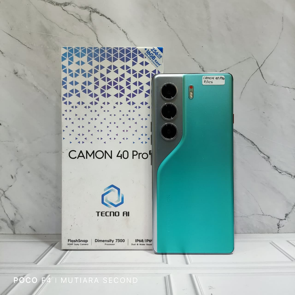 Tecno Camon 40 Pro 5G Ram 8GB Rom 256GB ( Second )